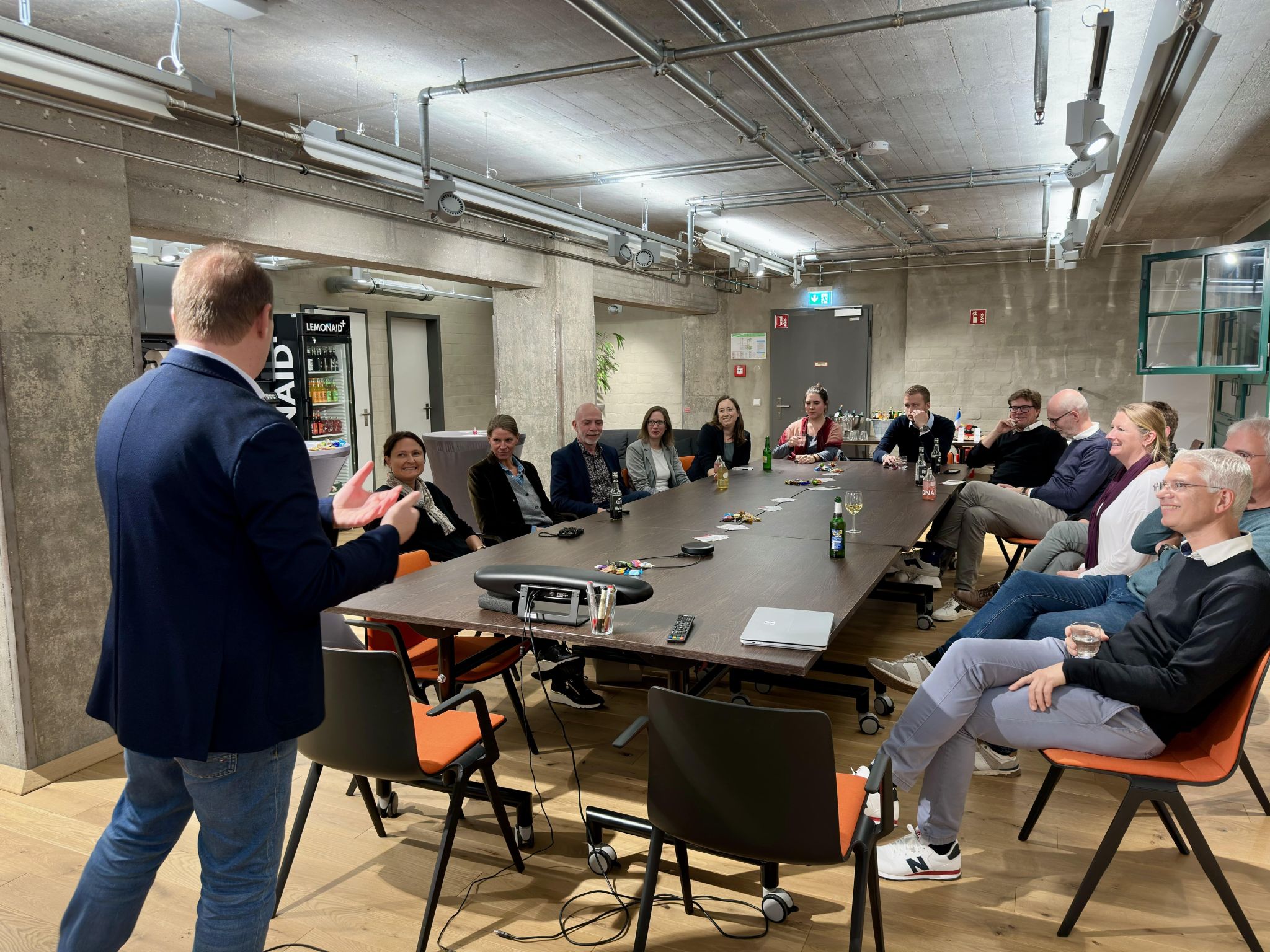Beratungsevent mit Unternehmern in Hamburg